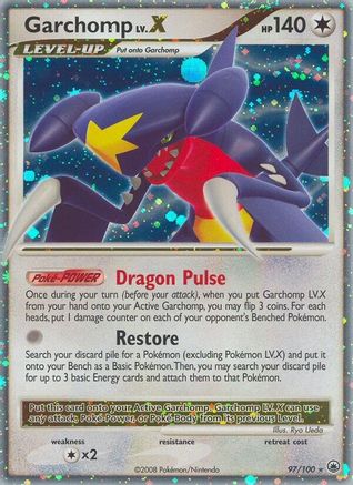 Garchomp LV.X 97/100 - Majestic Dawn Holofoil