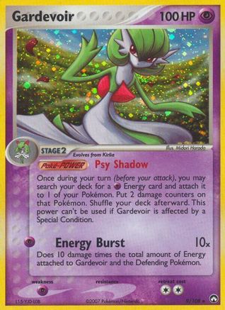 Gardevoir 9/108 - Power Keepers Reverse Holofoil