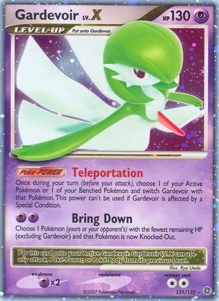 Gardevoir LV.X 131/132 - Secret Wonders Holofoil