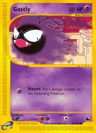 Gastly 57/144 - Skyridge Reverse Holofoil