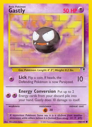 Gastly 76/110 - Legendary Collection Reverse Holofoil