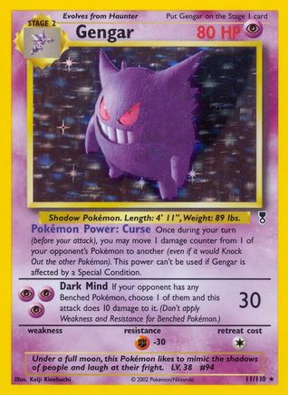 Gengar 11/110 - Legendary Collection Holofoil