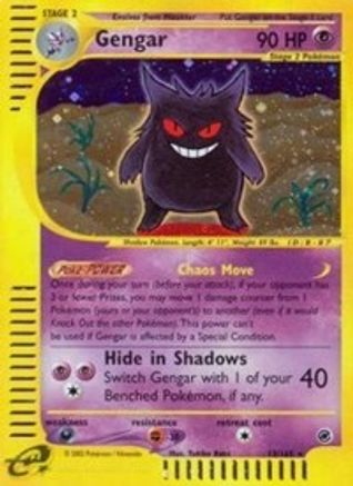 Gengar 13/165 - Expedition Base Set Reverse Holofoil