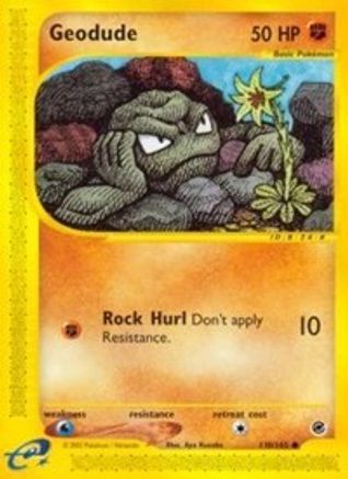 Geodude 110/165 - Expedition Base Set