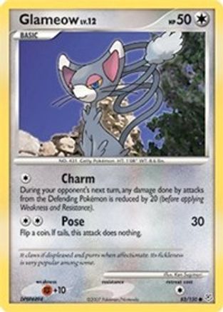 Glameow 83/130 - Diamond and Pearl