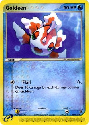 Goldeen 55/109 - Ruby & Sapphire