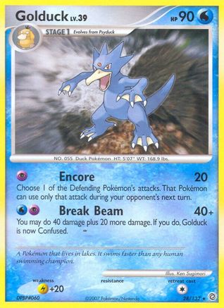 Golduck 28/132 - Secret Wonders