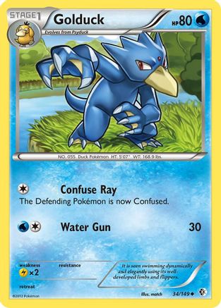 Golduck 34/149 - Boundaries Crossed