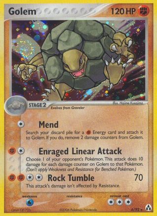 Golem 6/92 - Legend Maker Holofoil