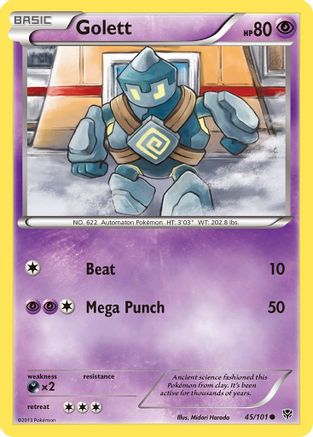 Golett 45/101 - Plasma Blast Reverse Holofoil