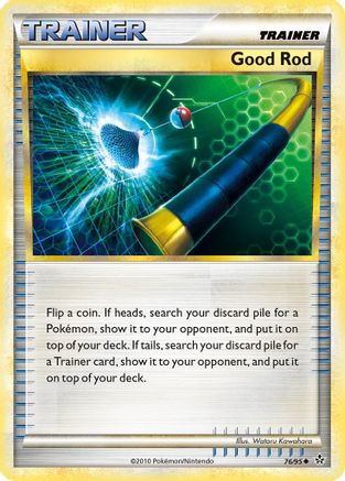 Good Rod 76/95 - Unleashed Reverse Holofoil