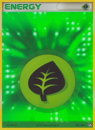 Grass Energy 103/108 - Power Keepers Holofoil