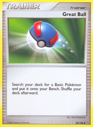 Great Ball 85/100 - Stormfront Reverse Holofoil