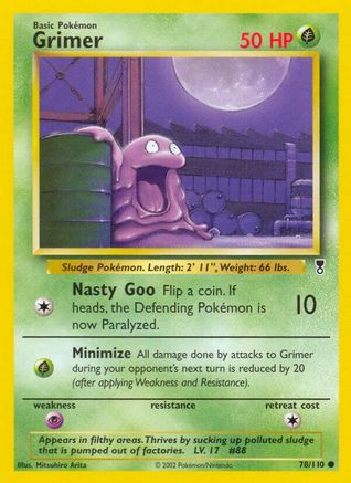 Grimer 78/110 - Legendary Collection