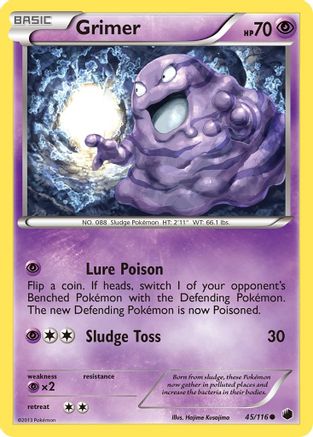 Grimer 45/116 - Plasma Freeze