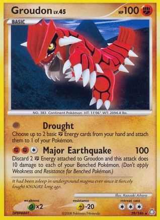 Groudon 29/146 - Legends Awakened