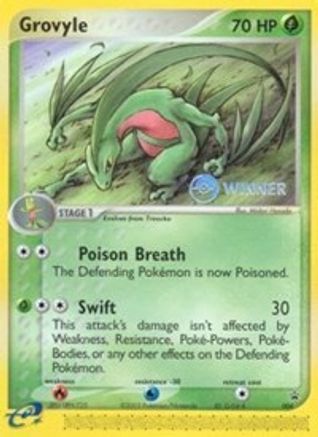 Grovyle 4/40 - Nintendo Black Star Promos