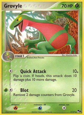 Grovyle 7/17 - POP Series 4