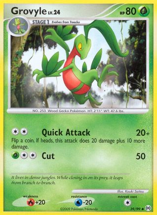 Grovyle 39/99 - Arceus