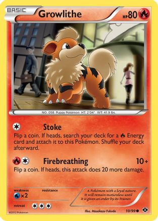 Growlithe (10) 10/99 - Next Destinies