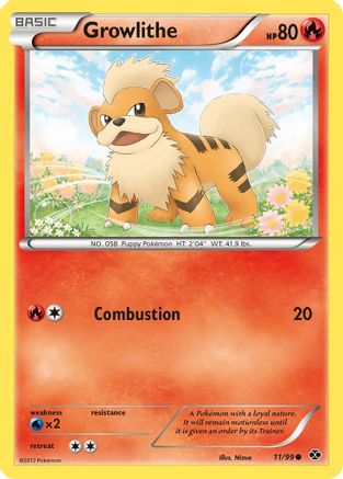 Growlithe 11/99 - Next Destinies