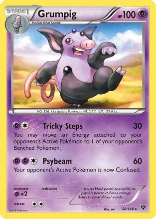 Grumpig 50/146 - XY