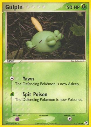 Gulpin 62/101 - Hidden Legends Reverse Holofoil