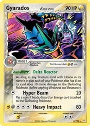 Gyarados δ 8/110 - Holon Phantoms Reverse Holofoil