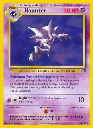 Haunter 46/110 - Legendary Collection Reverse Holofoil