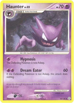 Haunter 50/130 - Diamond & Pearl Reverse Holofoil