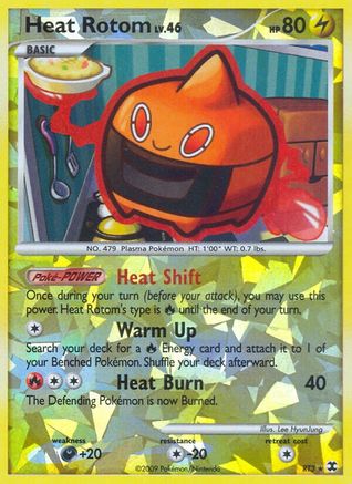 Heat Rotom RT3/111 - Rising Rivals Reverse Holofoil