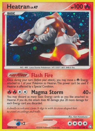 Heatran 6/146 - Legends Awakened Reverse Holofoil