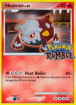 Heatran 4/16 - Pokmon Rumble