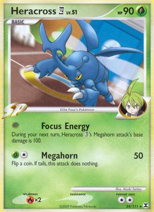 Heracross E4 24/111 - Rising Rivals Reverse Holofoil