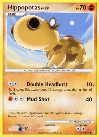 Hippopotas 61/147 - Supreme Victors Reverse Holofoil