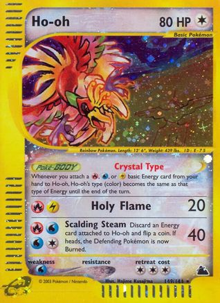 Ho-oh 149/144 - Skyridge Reverse Holofoil