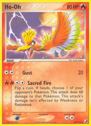 Ho-Oh 27/115 - Unseen Forces