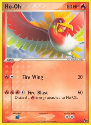 Ho-Oh 1/17 - POP Series 5 Holofoil