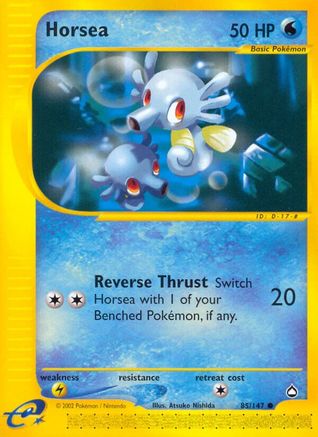 Horsea (85) 85/147 - Aquapolis Reverse Holofoil