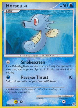 Horsea 102/146 - Legends Awakened Reverse Holofoil