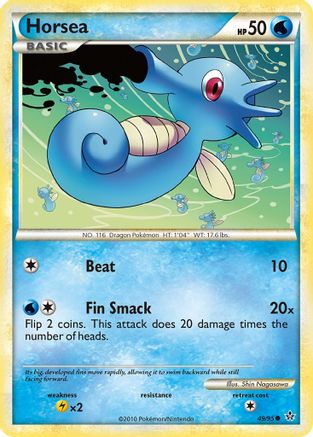 Horsea 49/95 - HSUnleashed Reverse Holofoil