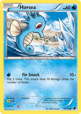 Horsea 18/116 - Plasma Freeze Reverse Holofoil