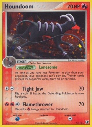 Houndoom 7/115 - Unseen Forces Holofoil