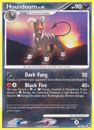 Houndoom 18/106 - Great Encounters Reverse Holofoil