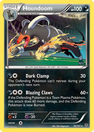 Houndoom 56/101 - Plasma Blast Holofoil