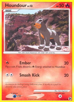 Houndour 69/106 - Great Encounters Reverse Holofoil