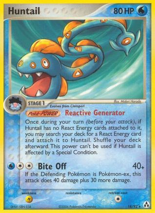 Huntail 18/92 - Legend Maker Reverse Holofoil