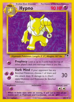 Hypno 25/110 - Legendary Collection