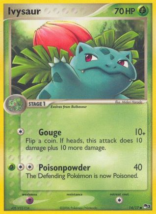 Ivysaur 14/17 - POP Series 3