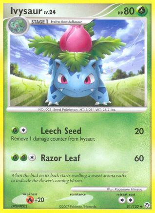 Ivysaur 51/132 - Secret Wonders